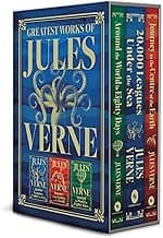Greatest Works of Jules Verne: 20,000 Leagues Under the Sea, Journey to the Centre of the Earth, Around the World in Eighty Days (Deluxe Hardbound Edition | Boxed Set)
