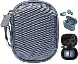 Earbuds Case for JLab Go Air Pop, Air, Air Tones, True Wireless Earbuds (Stone Blue)