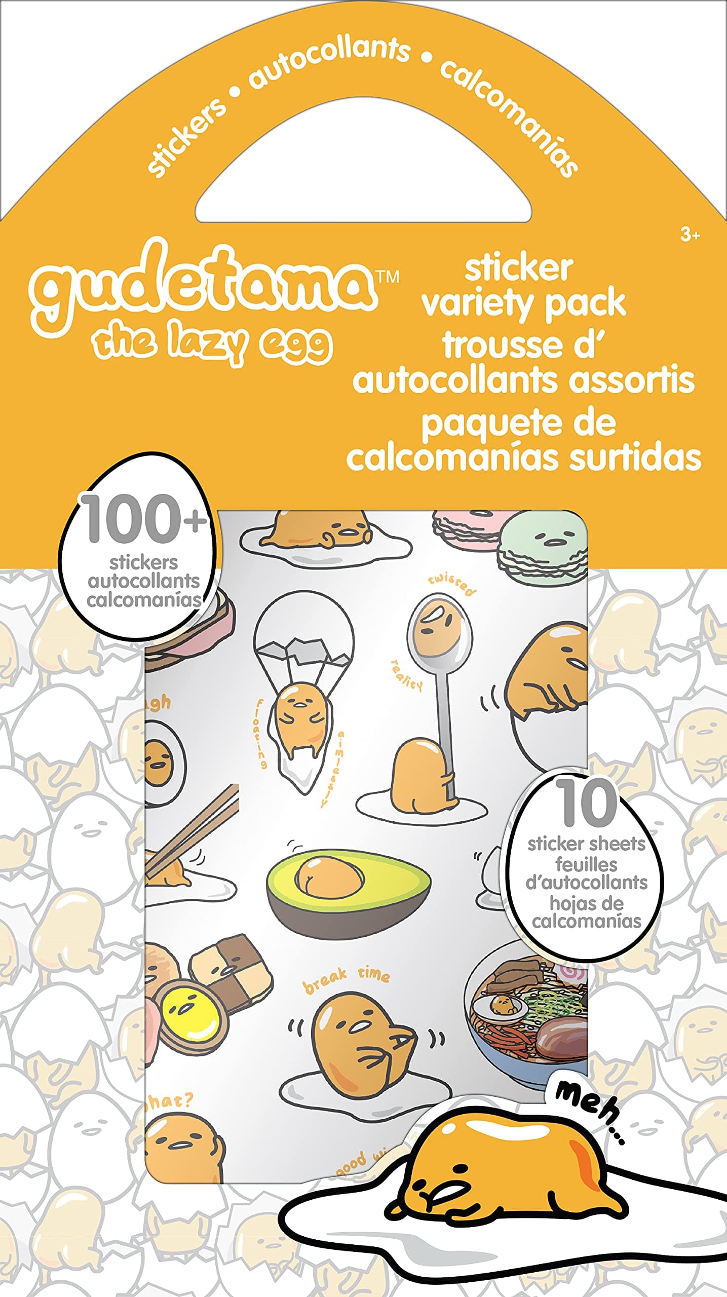 Trends International Gudetama Sticker Variety Pack