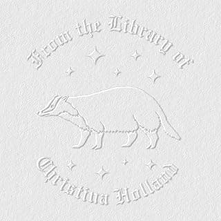 from The Library of Embossers & Stamps for Fantasy Book Readers | Custom Embosser | Custom Stamp | Ex Libris | Elevate Your Fantasy Collection of Stories and Novels (Design 8, Embosser) image