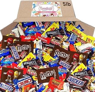 Chocolate Candy Variety Pack - Assorted Bulk Chocolate Mix - Movie Night Supplies, Gift, Snack Food Gift, Office Candy Assortment- Gift Bag for Birthday Party, Kids, College Students & Adults (5 LBS) image