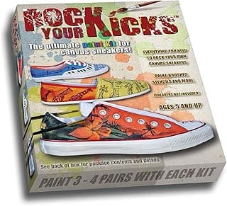 Rock Your Kicks DIY Paint Kit