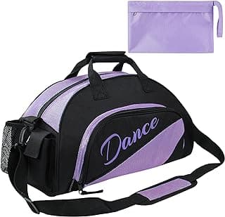 Ballet Dance Sports Gym Duffel Bag Travel Carry On + Handy Pouch image