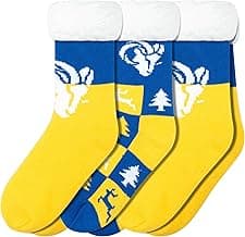 FOCO Women's NFL Team Logo Fan Footy 3-Pack Slipper Socks image