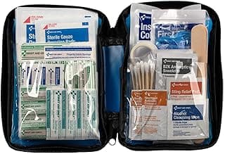 All-Purpose Emergency First Aid Kit for Home, Car, and Business, 125 Pieces