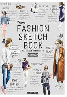 Mon fashion sketch book