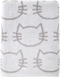 SKL Home Cat Bath Towel, White/Gray image