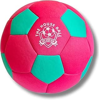 The House Ball - The Original Soft and Safe Indoor Soccer Ball Size 4 Created for Inside Your Home and Yard - Fun Soccer Gift - Perfect Kids Soccer Ball image