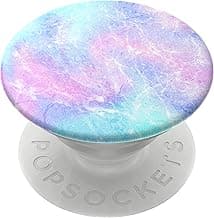 ​​​​PopSockets Phone Grip with Expanding Kickstand, Marble PopGrip - Opal Glow image