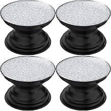 Universal Cell Phone Stands and Tablet Holder (4 Pack) - Silver Glitter image