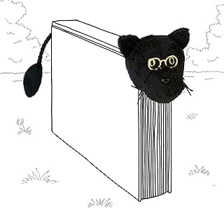 Book-Tails Bookmark - Black Cat image