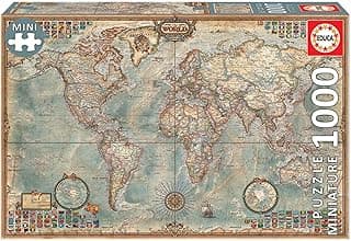 Educa Political Map of The World Puzzle (1000 Piece) image