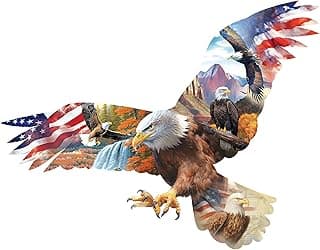 RoseArt - Big Shaped - Eagle II - 500 Piece Jigsaw Puzzle for Adults image