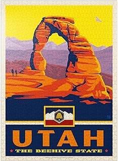 MyPuzzle Utah: The Beehive State - Premium 1000 Piece Jigsaw Puzzle for Adults image