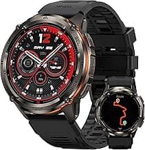 KOSPET Tank T3 Ultra 2 Smart Watch for Men GPS, Extra-Long Battery, Full Stainless Steel Body Rugged Smartwatch with Bluetooth Calling, 1.43" AMOLED Display, Pressure&Altitude&Compass image