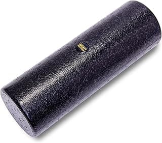 Travel Size Foam Roller - Back Roller Foam for Back Pain, Legs, Shoulders - Exercise Deep Tissue Massage Roller - Yoga Roller for Myofascial Release image