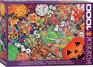 EuroGraphics Halloween Candies 1000 Piece Puzzle image