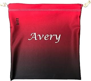 Bitt Sportswear Personalized Gymnastics Grip Bag - Ombre Colors, Customized Bag with Crystals Option image