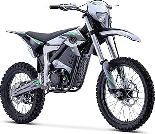 MotoTec Venom 72v 12000w Electric Dirt Bike White image