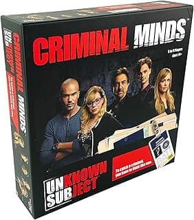Criminal Minds Unknown Subject Board Games for Adults – Adult Games for Game Night, Social Deduction, Board Games for Family Night, Family Game, Ages 14+, 5-8 Multi-Player Games image