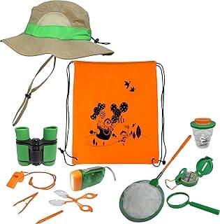Kids Explorer Kit – 11 Piece Set for Exploration, Camping, Hiking, Educational & Pretend Play image