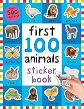 First 100 Stickers: Animals: Over 500 Stickers