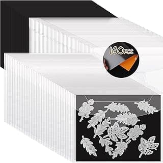 160 PCS Stamp and Die Storage Bag and Rubber Magnetic Sheets,die Storage Set for Storage Die Cutting、DIY Scrapbooking. image