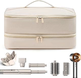 Double-Layer Shark Carrying Case, Shark Flexstyle Bag for Revlon One-Step Hair Attachment /Volumizer/Styler, Stylish Hair Dryer Travel Case Water Resistant Bag Organized for Hair Accessories & Tools image