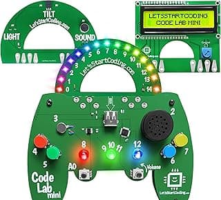 Coding Kit Bundle for Kids 8-12+: Code Lab Mini + 3 Add-On Boards image