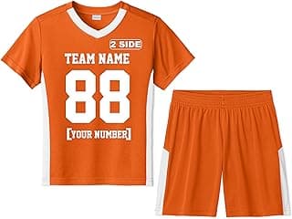 Custom Youth Soccer Jersey Your Name Team Number Personalized Soccer Jersey