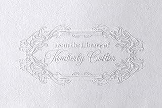 Beautiful Vintage Style Embosser or Stamp • Book Embosser • Custom Book Stamp • Embosser • From the Library of • Personalized Gift (2114) (Embosser)