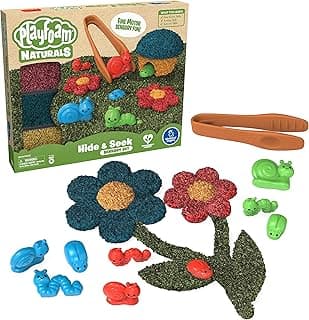 Playfoam Naturals Sensory Set, Sensory Bin with Tools, Fine Motor Skills, Gift for Boys & Girls Ages 3+ image