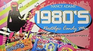 1980's Retro Candy Gift Box-Decade Box Gift Basket - Classic 80's Candy image