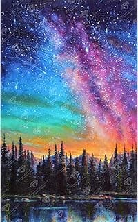 DIAMOND ART CLUB Violet Persuasion Diamond Painting Kit, Fun DIY Crafts for Adults, Round Diamond Art Canvas for Beginners, 13" x 21" (32.8 x 52.7 cm) image
