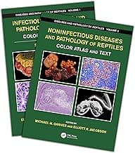 Diseases and Pathology of Reptiles: Color Atlas and Text, Two Volume Set image