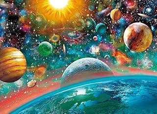 500 Piece Puzzles for Adult Outer Space 20.5 x 15 Inch 500 Piece Jigsaw Puzzle for Kids Adults Puzzles 500 Pieces for Adult Holiday Educational Challenge Toy