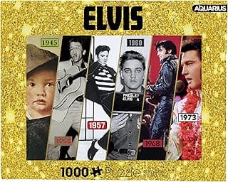 Elvis Presley Timeline 1000 Piece Jigsaw Puzzle image
