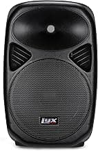 LyxPro 12 Inch Active PA Rechargeable Battery Speaker System, Bluetooth, MP3, USB, SD Card Slot, Foldable Carry Handle, Easy Carry Wheels-SPA-12 BAT image