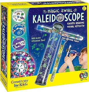 Creativity for Kids Magic Swirl Kaleidoscope Kit - Make Your Own Kaleidoscope for Kids, STEM Toys, Medium image