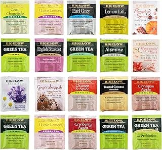 Tea Sampler Variety 20 Counts (20 Flavors) Gifts for Family, Friends, Coworker, Office, Women,Men, Corporate image