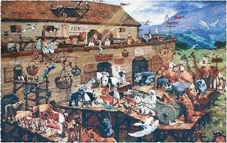 Wooden Jigsaw Puzzle for Adults - Noahs Ark - 560 Unique Wooden Pieces by Nautilus Puzzles image