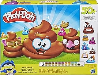Play-Doh Poop Troop Set with 12 Cans image