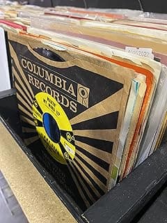 Factory Records 7-inch Vinyl Record Decor with Sleeve Real Genuine Retro Decoration Single Variety Pack of 25