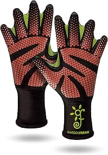 Grip Gardening Gloves Webbed Premium Rubber Stylish Thea Glove by Garden Freak image