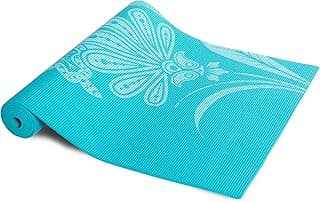 Tone Fitness Yoga Mat with Floral Pattern image