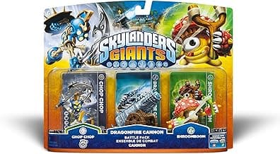 Skylanders Giants Battlepack #1 - Chop Chop - Dragonfire Cannon - Shroomboom image