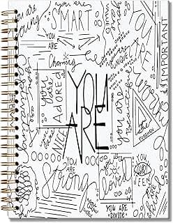 Inspirational gifts for women spiral notebook notebooks 5.5x8.3，Quote You are Inspirational Quotes Positive Saying Quotes，back to school stuff，back to school supplies aesthetic
