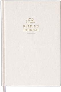 Reading Journal - A5 Book Journal, 5.9'' x 8.3'', Book Journal Reading Log with Back Pocket & Book Marks, Gifts for Book Lovers & Readers image