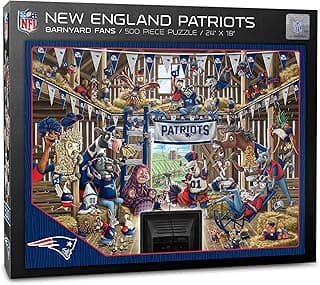 YouTheFan NFL Barnyard Fans 500pc Puzzle