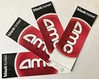 4 AMC Theatre Black Movie Tickets (Save $10+) image